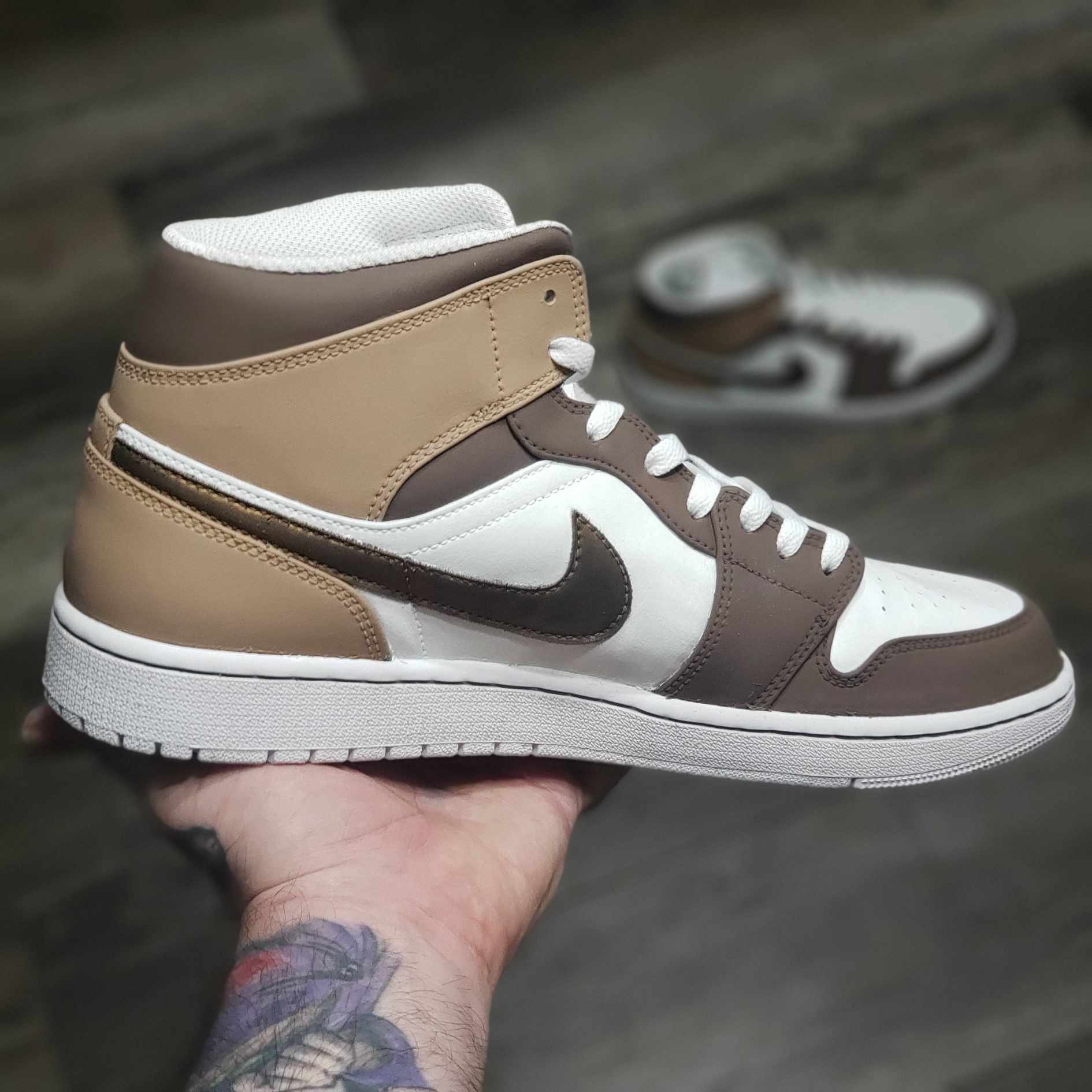 Custom Colorway "Cappuccino" Jordan 1