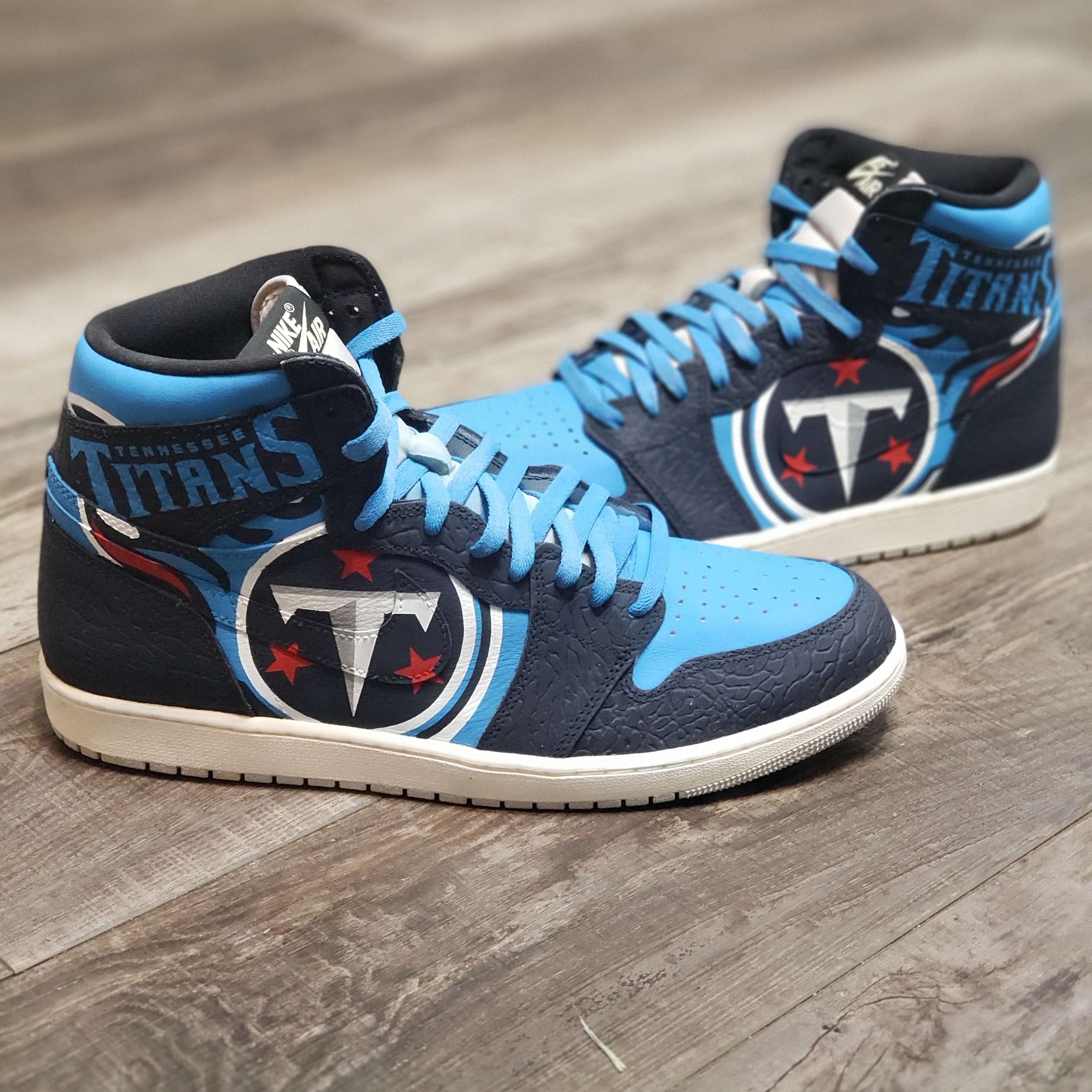 Tennessee Titans AJ1 Retro OG Mid