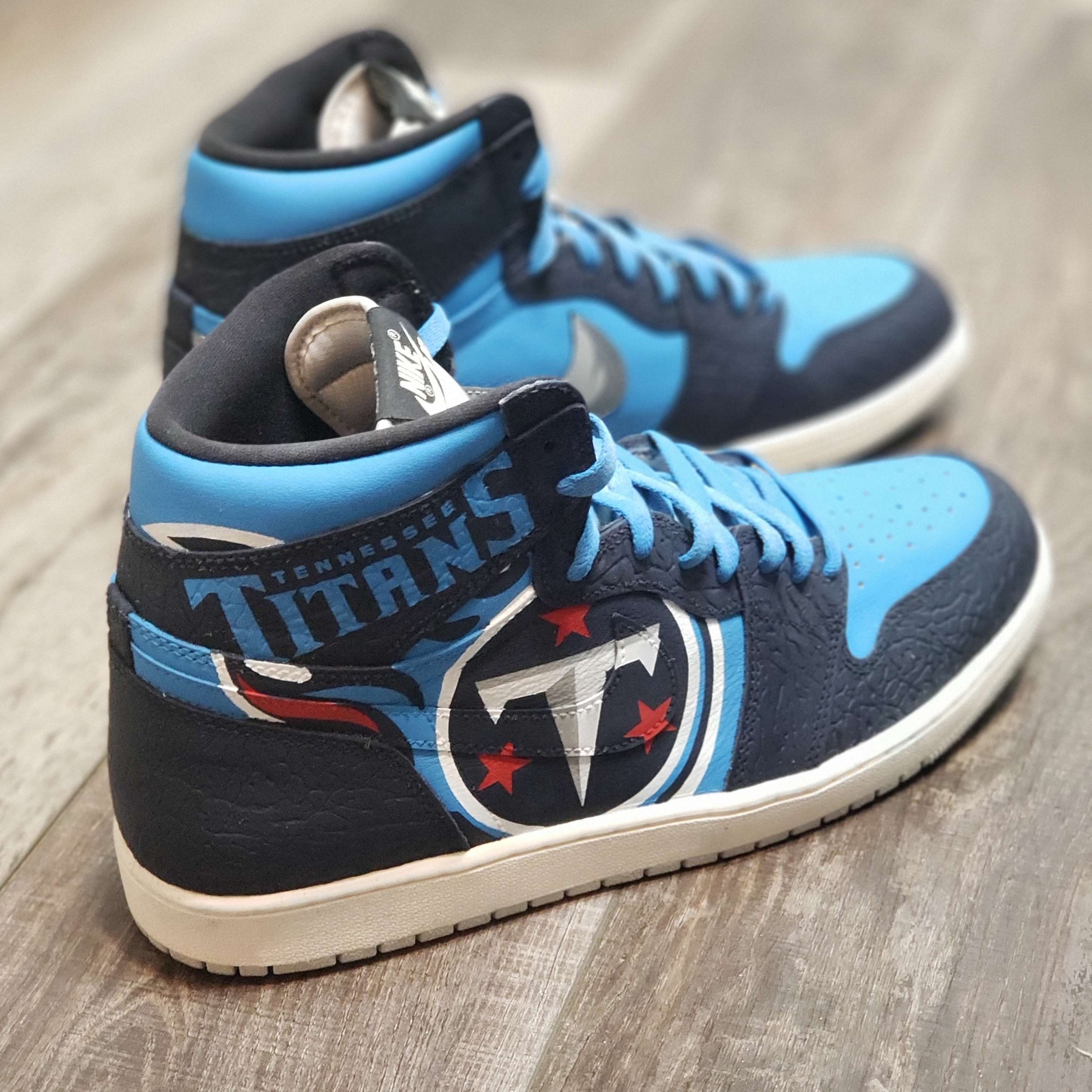 Tennessee Titans AJ1 Retro OG Mid